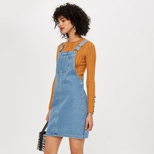 Topshop Pinafore Dress